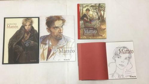 Matteo T2 + T3 + T6 + dédicace - 4x C - EO/TL - 4 Album -, Boeken, Stripverhalen