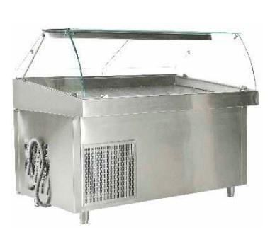 Viskoeltoonbank | Met Onderkast 1/1 GN | RVS | 0°C/+2°C |, Zakelijke goederen, Horeca | Keukenapparatuur, Nieuw in verpakking