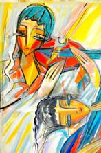 Hrasarkos (1975) - Harmonie - Tableau Grand Toile 75x115 cm