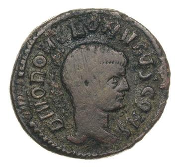 Empire romain. Romulus († 309 apr. J.-C.). Nummus Rome mint