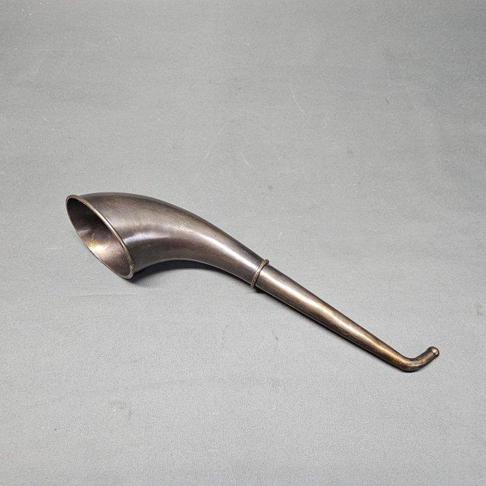 Oortrompet - Messing, Antiek en Kunst, Antiek | Wandborden en Tegels