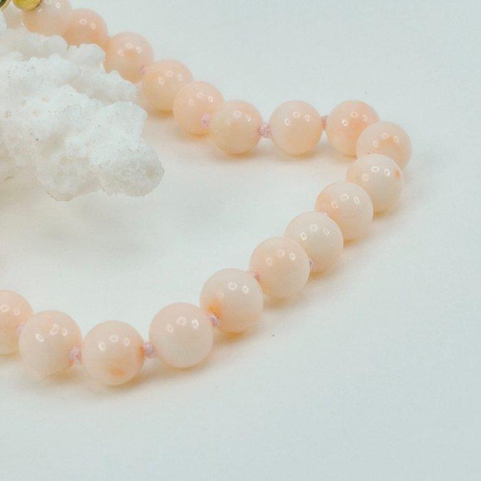 Koraal - Verguld, Zilver - Armband - CORALLO ROSATO, Antiek en Kunst, Curiosa en Brocante