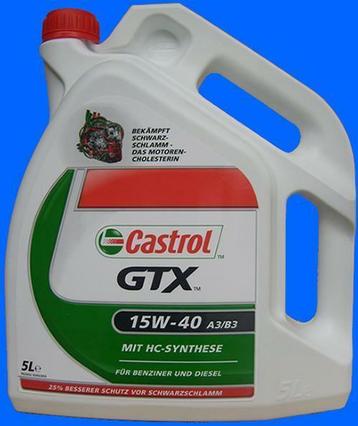 Lubrifiant huile Castrol GTX High Mileage 15W-40 A3/B4 5L beschikbaar voor biedingen