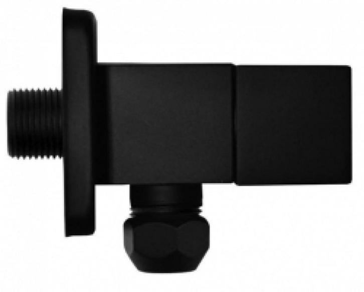 Sanifun Nero Minimal Hoekstopkraan 3/8 x 10 B, Bricolage & Construction, Sanitaire, Enlèvement ou Envoi