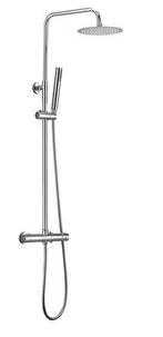 Caral-Eco Twenty douche-opbouwset + thermostaatkraan chroom, Ophalen of Verzenden