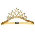 Prinsessenjurk - Kroon met ster - Goud - Kleedje, Verzenden, Nieuw
