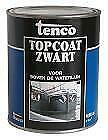 Touwen Tenco Topcoat Zwart TT-TC-ZW, Doe-het-zelf en Bouw, Nieuw, Verzenden