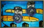 Herman Brood | Giclée: Airplane | Afmeting: 100cm x 160cm, Ophalen of Verzenden