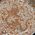 Bord - Porselein - Guangxu draken bord