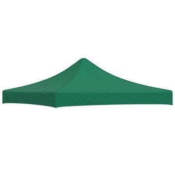 vidaXL Partytentdak 270 g/m² 3x3 m groen, Verzenden