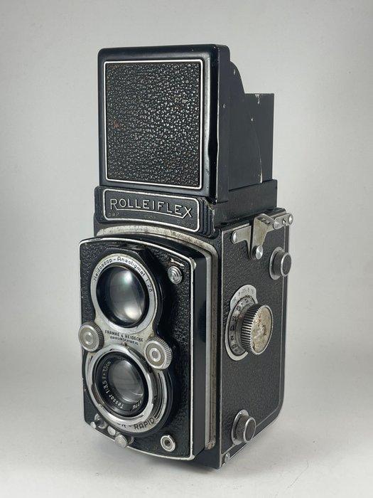 Rollei Rolleiflex Tessar 3.5/7.5cm + Diapositive per 4x4 e, Audio, Tv en Foto, Fotocamera's Analoog