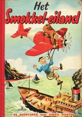 Pinkie Pienter - Het smokkel-eiland  - 1957, Boeken, Stripverhalen, Zo goed als nieuw, Eén stripboek, Verzenden