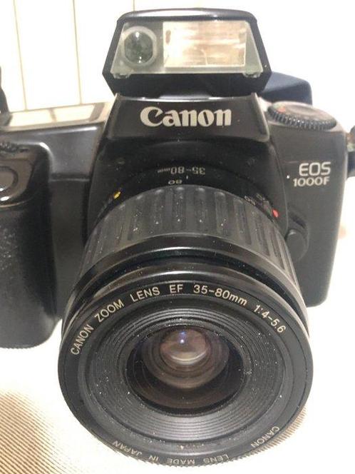 Canon EOS 1000 F + 35-80mm + acc. Digitale camera, Audio, Tv en Foto, Fotocamera's Analoog