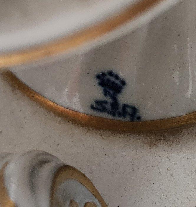 Capodimonte - Kroonluchter - Porselein - Rococo Shabby Chic, Antiek en Kunst, Antiek | Meubels | Stoelen en Sofa's