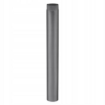 Kachelpijp staal 120 mm - 100 cm zwart - eenvoudig te ins..., Ophalen of Verzenden, Hangend