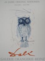 Salvador Dali (1904-1989) - La Chouette Bleue, Antiek en Kunst