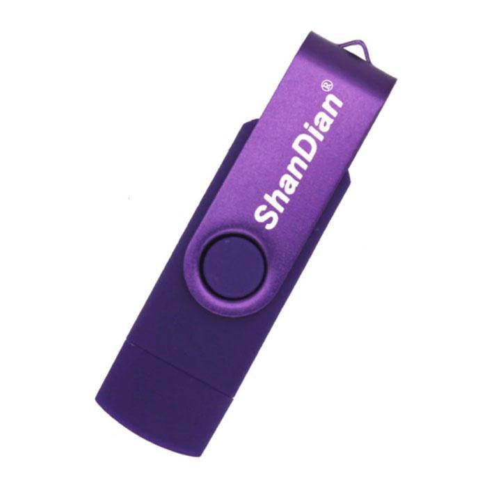 High Speed Flash Drive 32GB - USB en USB-C Stick Geheugen, Computers en Software, USB Sticks, Nieuw, Verzenden