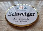 Insegna ovale curvata - Schweige - Reclamebord - Metaal