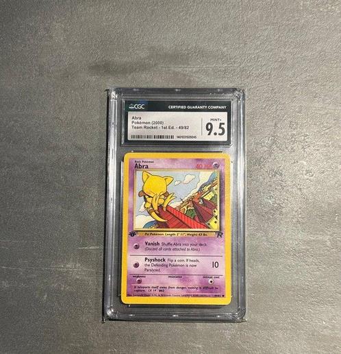 Pokémon - 1 Graded card - Team Rocket - 1st edition - 49/82, Hobby en Vrije tijd, Verzamelkaartspellen | Pokémon
