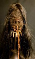 TSANTSA gerepliceerde verkleinde schedel Taxidermie replica, Antiek en Kunst