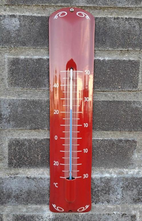 Thermometer deco rood, Verzamelen, Merken en Reclamevoorwerpen, Verzenden