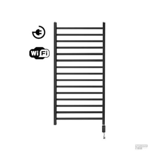 Radiator Sanicare Qubic Met Wifi 126,4 x 60 cm Mat Zwart Met, Bricolage & Construction, Sanitaire, Enlèvement ou Envoi