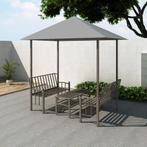 vidaXL Chapiteau de jardin avec table et bancs, Jardin & Terrasse, Verzenden, Neuf