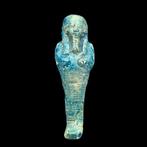 Replica van het oude Egypte Faience Shabti met hiërogliefen, Antiek en Kunst