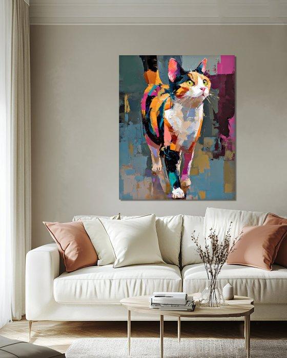 Michael Mey - The Curious Cat - XL, Antiek en Kunst, Kunst | Designobjecten