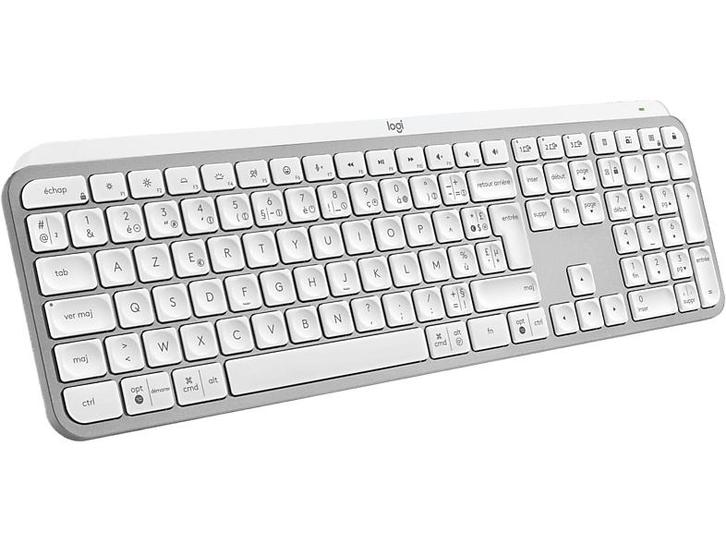 Logitech - Draadloos toetsenbord - Azerty - Grijs, Computers en Software, Toetsenborden, Draadloos, Azerty, Nieuw, Verzenden