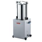 Hydraulische Verticale Worstenvuller In R.v.s., 25 Liter, Op, Zakelijke goederen, Horeca | Keukenapparatuur, Ophalen of Verzenden