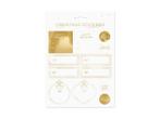 Cadeau Stickers Kerst Goud, Verzenden, Nieuw