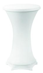 Tafelhoes set wit voor statafels 700 | 90% micropolyester /, Verzenden, Nieuw in verpakking