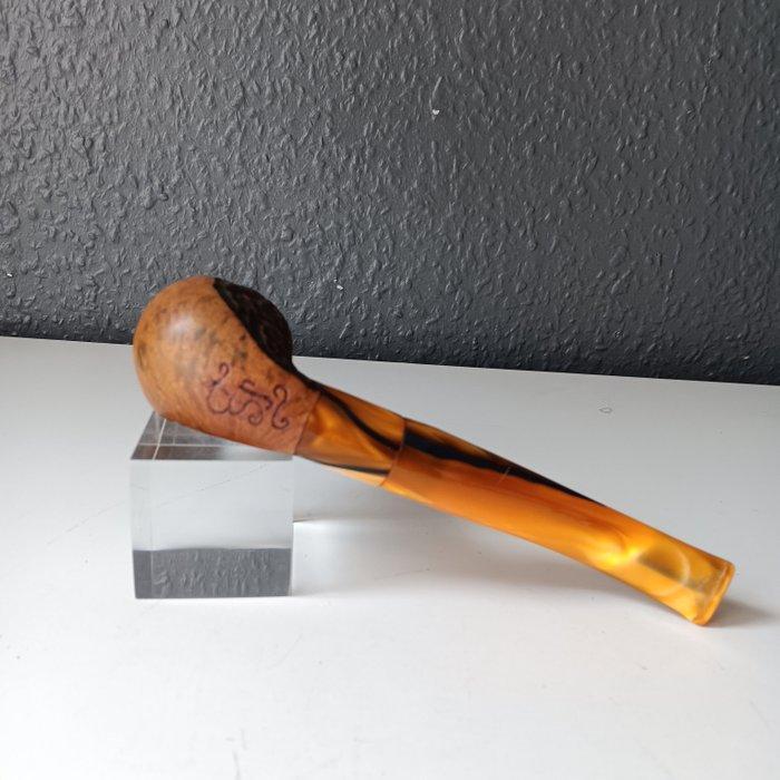 Zonder minimumprijs - Pijp - Hout, Amber, Verzamelen, Rookartikelen, Aanstekers en Luciferdoosjes