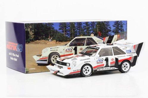 werk83 1:18 - Modelauto - Audi Sport Quattro S1 E2 #1 Winner, Hobby en Vrije tijd, Modelauto's | 1:5 tot 1:12