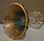 Bokaal - ISMIE LUX luxury celebrative emerald cup in gold -