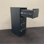 Dossierkast met 4 lades, sleutel, (hxbxd) 132x46x62 cm,, Gebruikt, Metaal