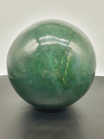 Jade Nephriet - Meesterwerk - Grotere Bol - Ø22cm - AAA+++