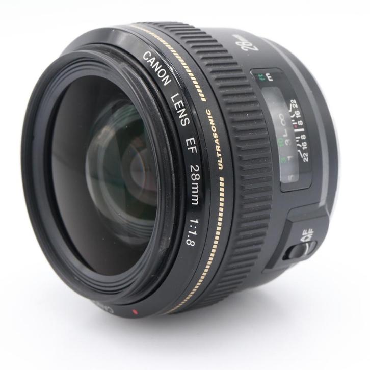 Canon EF 28mm F/1.8 USM | Occasion, TV, Hi-fi & Vidéo, Photo | Lentilles & Objectifs, Enlèvement ou Envoi