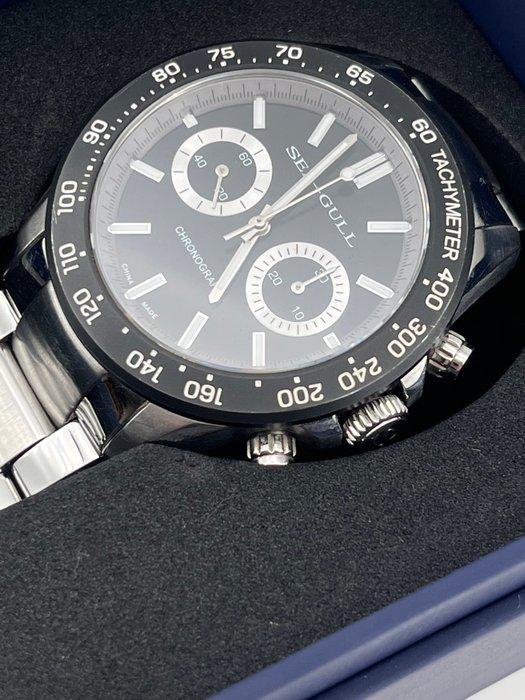 SEA-GULL - 1963 Chronograph Aviation Pilot Air Force Watch, Handtassen en Accessoires, Horloges | Heren