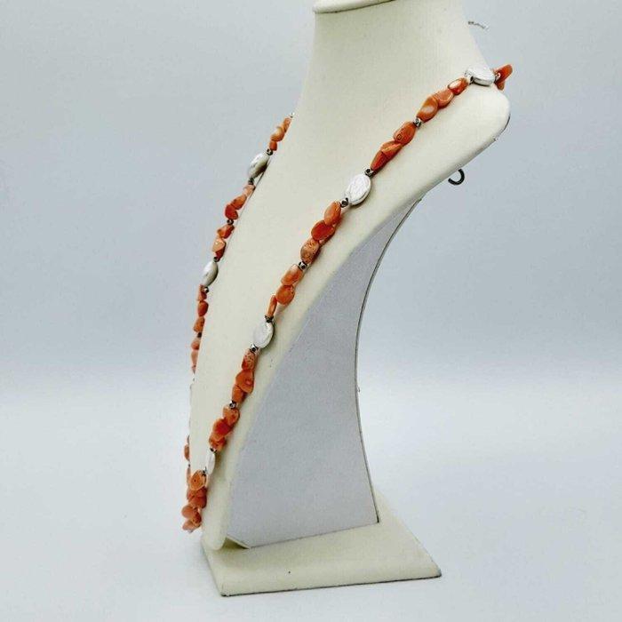 Zonder Minimumprijs - Halsketting - 18 karaat Witgoud, Handtassen en Accessoires, Kettingen