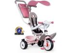 Smoby - Baby Balade Plus Roze - Driewieler met duwstang, Verzenden, Nieuw
