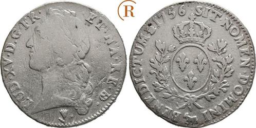 Ecu Pau 1756 Frankreich: Ludwig Xv, 1715-1774:, Timbres & Monnaies, Monnaies | Europe | Monnaies non-euro, Envoi