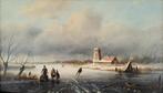 Lodewijk Johannes Kleijn (1817-1897) - Hollands ijsgezicht