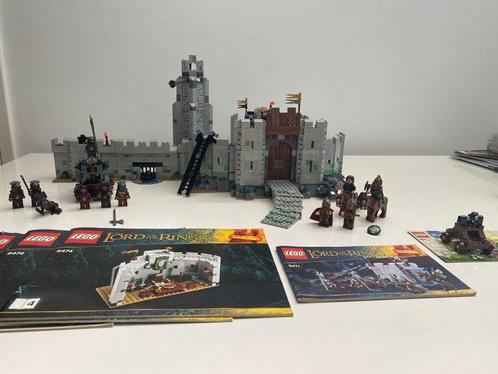 Lego Set - The Lord of the Rings - 9474 Helms Deep + 9471, Kinderen en Baby's, Speelgoed | Duplo en Lego