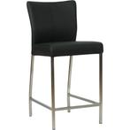 Set van 10 Leren barkrukken Revolt laag - Toledo Nero, Ophalen of Verzenden