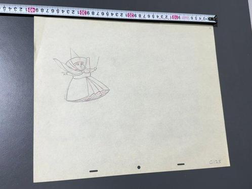 Walt Disney - Plan de production original de Merryweather, Verzamelen, Disney