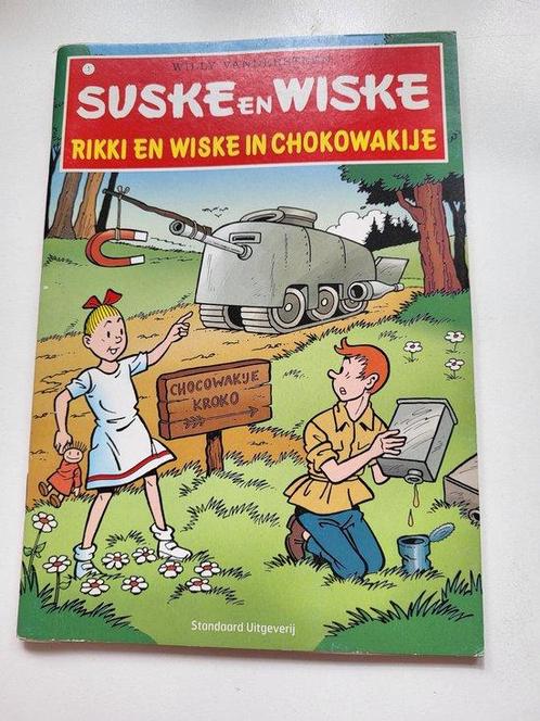 Rikki en Wiske in Chocowakije speciale editie formaat A5, Livres, Livres Autre, Envoi