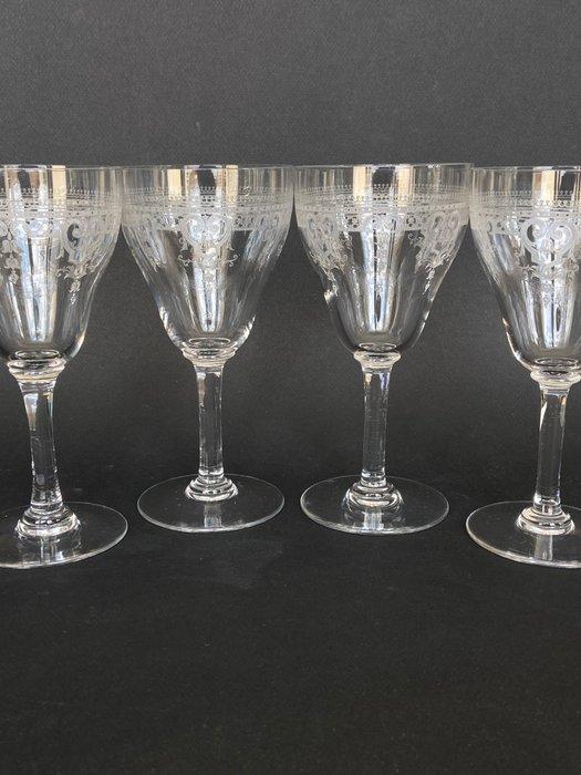 St. Louis - Drinkglas - Prachtige set van 4 waterglazen -, Antiek en Kunst, Antiek | Glaswerk en Kristal