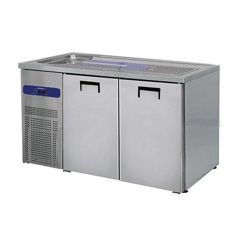 Bierkoeler RVS | 2 Deurs | Met 1 Spoelbak Links | 230V |, Zakelijke goederen, Horeca | Keukenapparatuur, Nieuw in verpakking, Verzenden